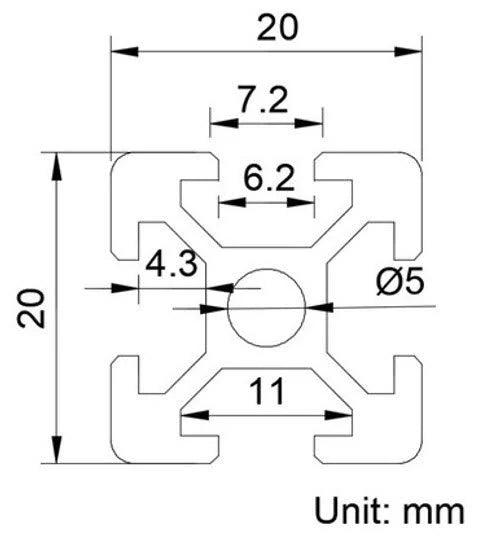 The Kessil A360x/A360xe/500 RMS Light Mount