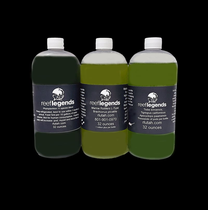 13 Species PhytoBlend, rotifer & 3 Podblend