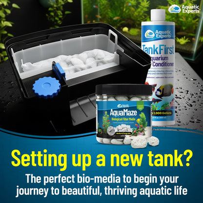 AquaMaze Aquarium Bio Media – Filter for Freshwater & Saltwater | Aquatic Experts