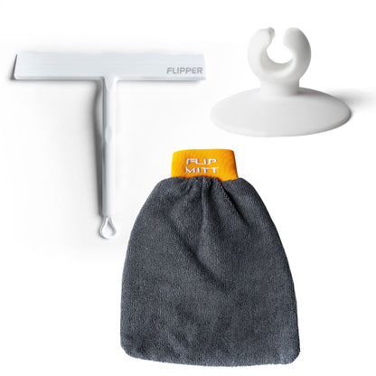Flipper Mitt + Squeegee Set