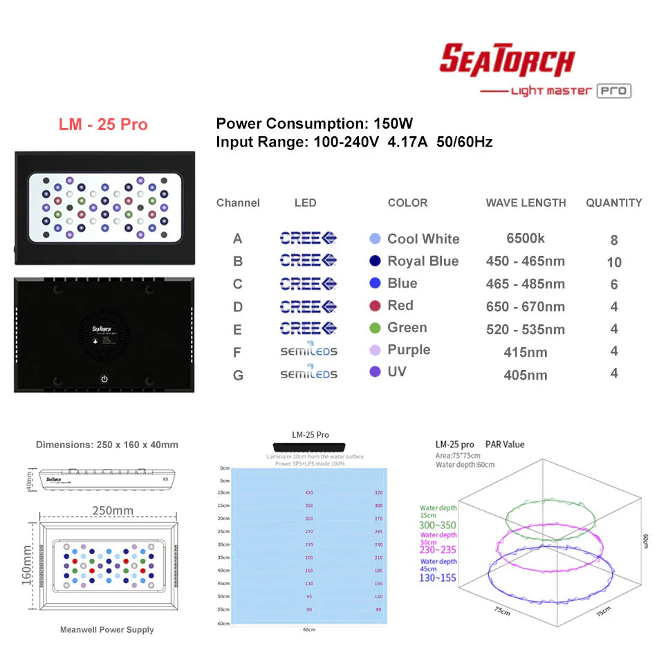 Light Master LM-25 Pro LED Light
