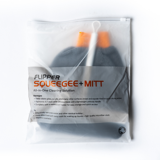 Flipper Mitt + Squeegee Set