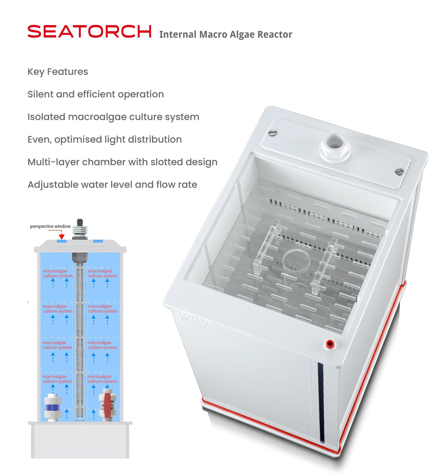 Macroalgae Reactor Internal (Pre-Order Mid-November Release)