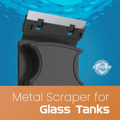 Flipper Nano Aquarium Cleaner Stainless Steel Replacement Blades 2 Pack