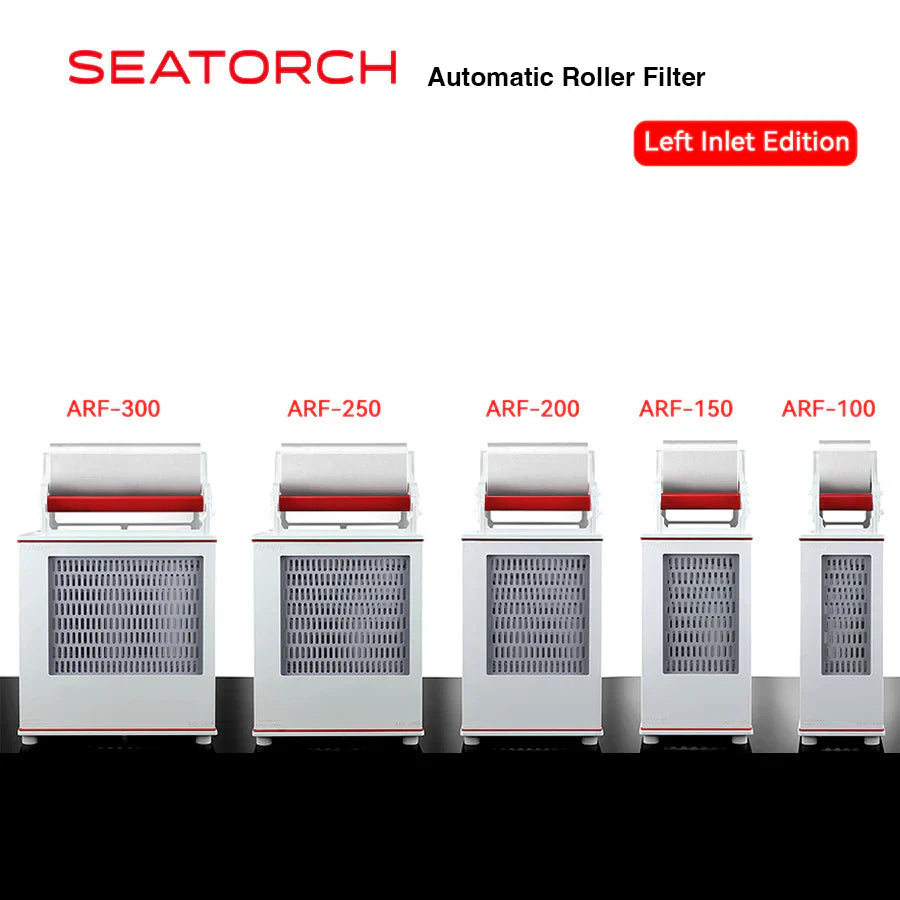 Automatic Roller Filter (Left Inlet Version) (Pre-Order Mid-November Release)