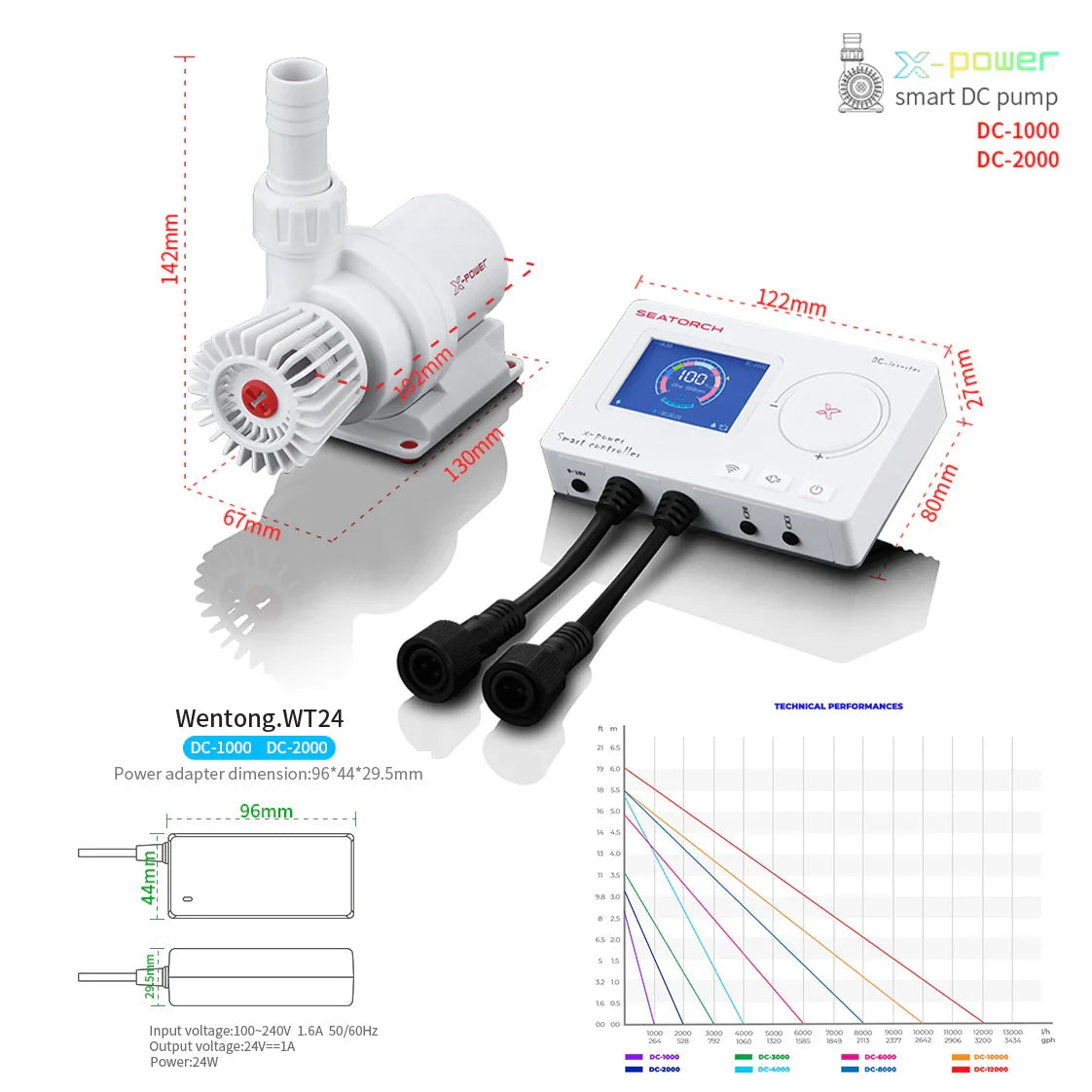 X-POWER Smart DC Pump 12000