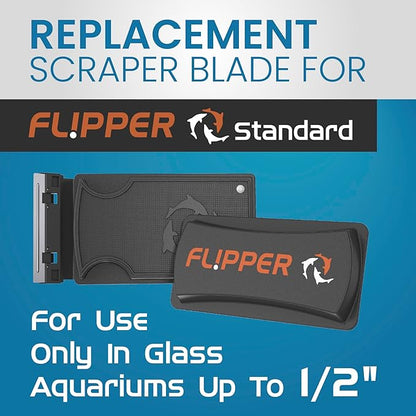 Flipper Standard Stainless Steel Replacement Blades 2 Pack