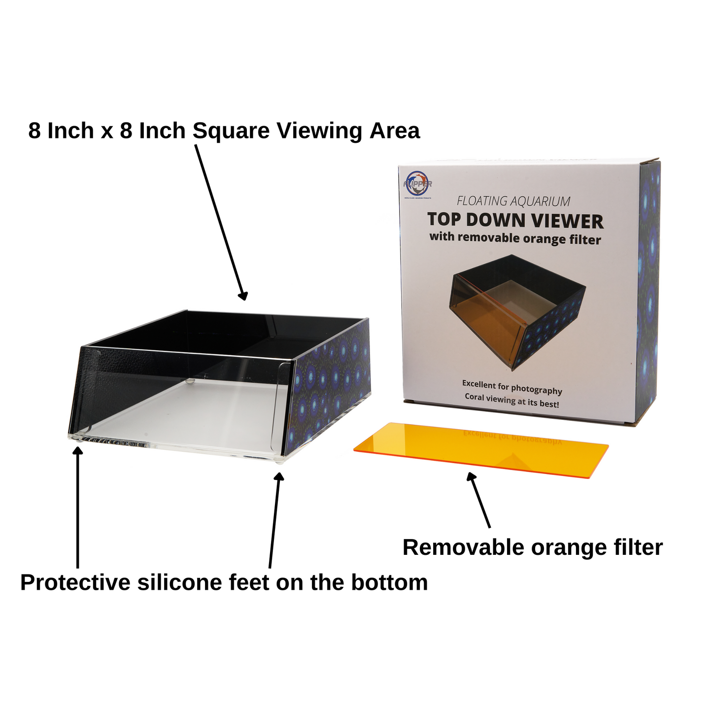 Top Down Viewer Zoa - 8" panel