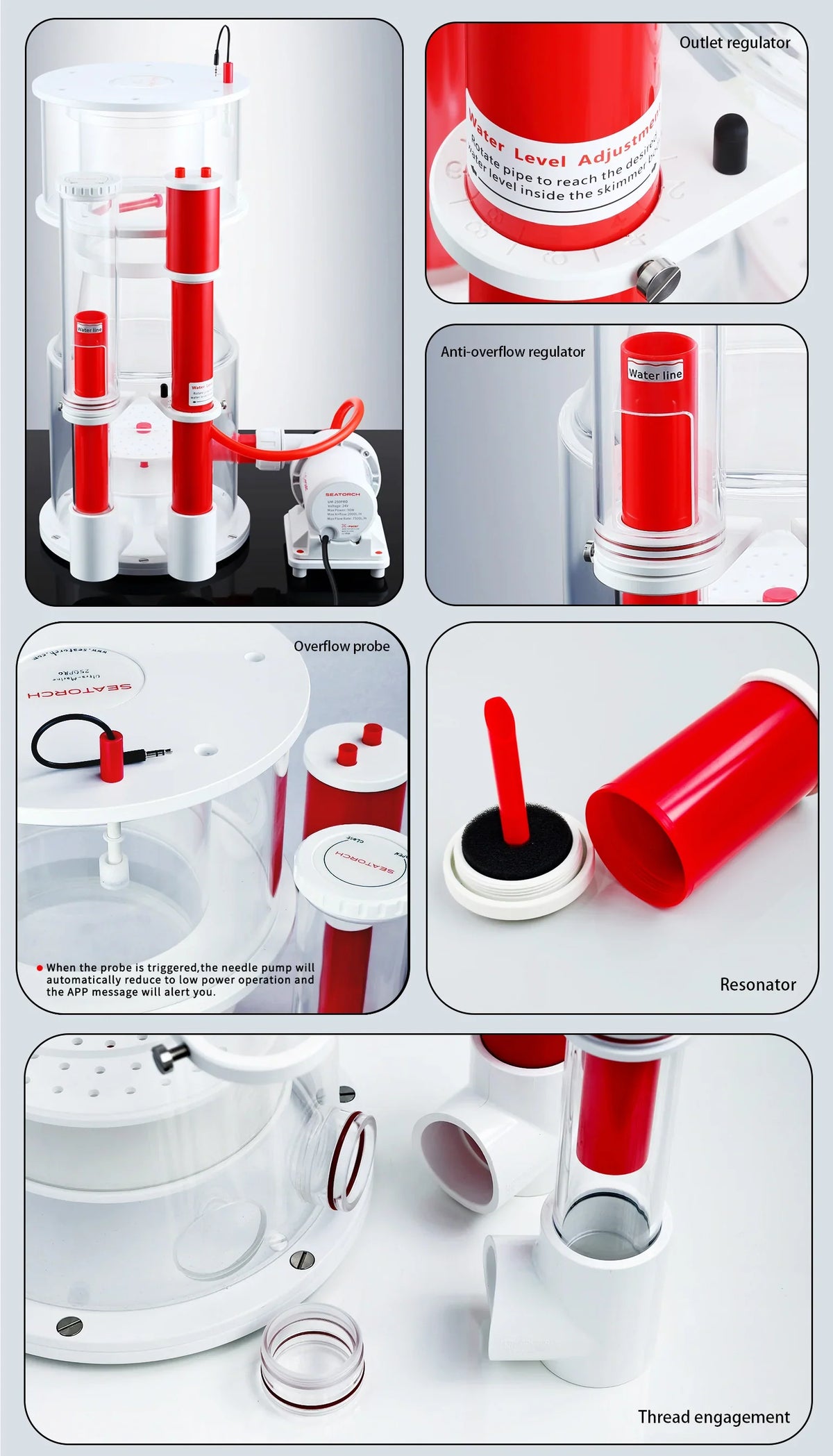 Ultra-Marine Smart DC Protein Skimmer UM-250PRO