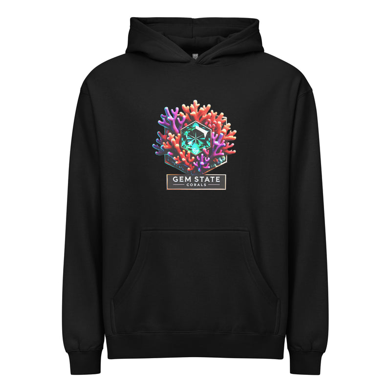 Gem State Corals Box Logo Hoodie by Gem State Corals