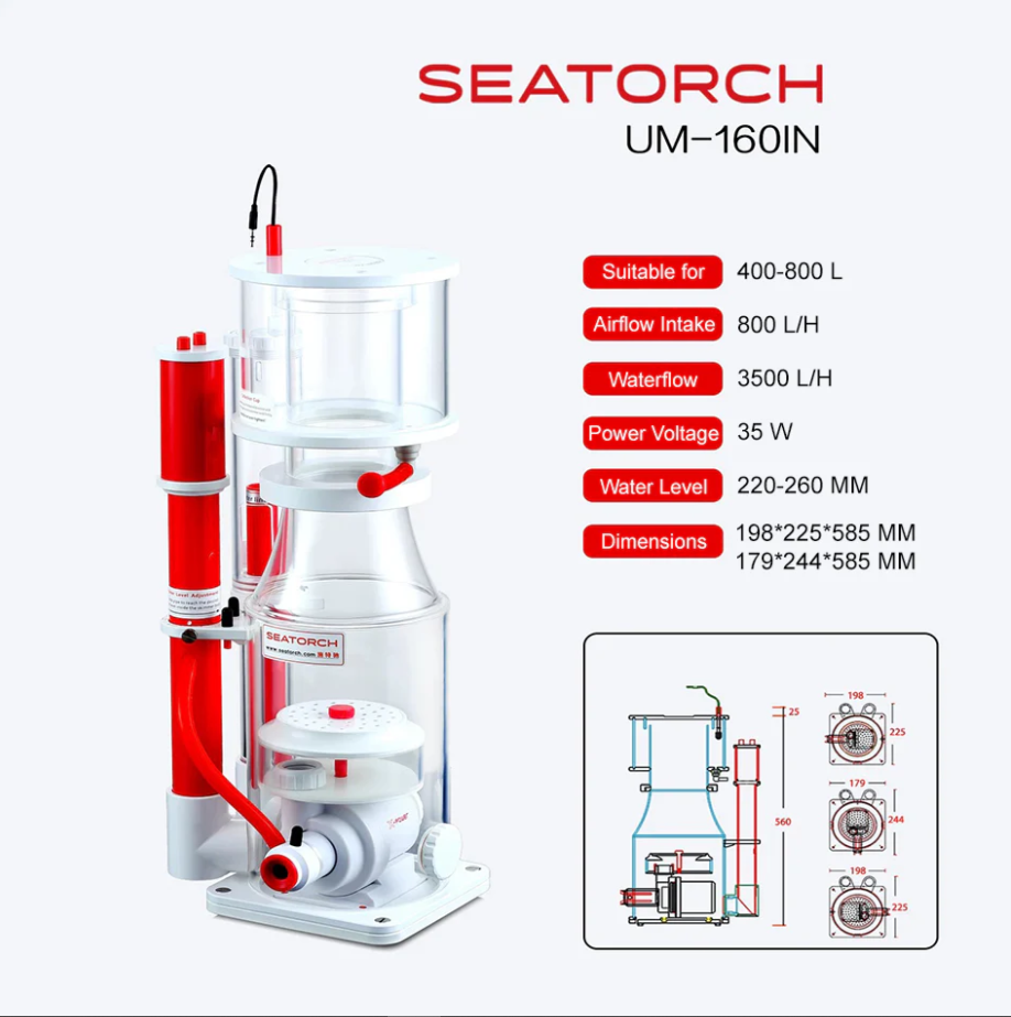 Ultra-Marine Smart DC Protein Skimmer UM- (Pre-Order Mid-November Release)