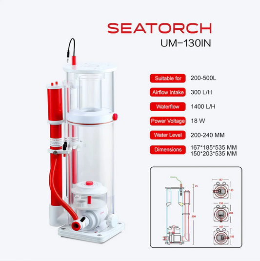Ultra-Marine Smart DC Protein Skimmer UM-130IN (Pre-Order Mid-November Release)