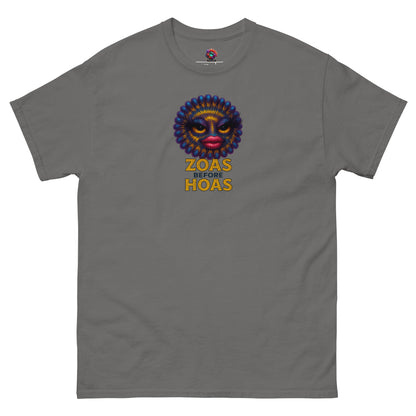 Zoas Before Hoas Reef Aquarium T-Shirt by Gem State Corals