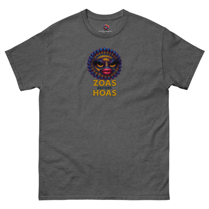 Zoas Before Hoas Reef Aquarium T-Shirt by Gem State Corals