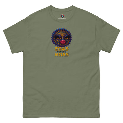 Zoas Before Hoas Reef Aquarium T-Shirt by Gem State Corals