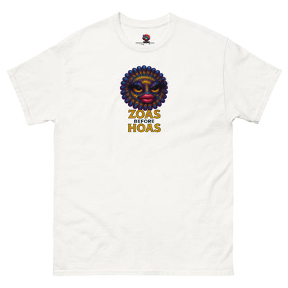 Zoas Before Hoas Reef Aquarium T-Shirt by Gem State Corals