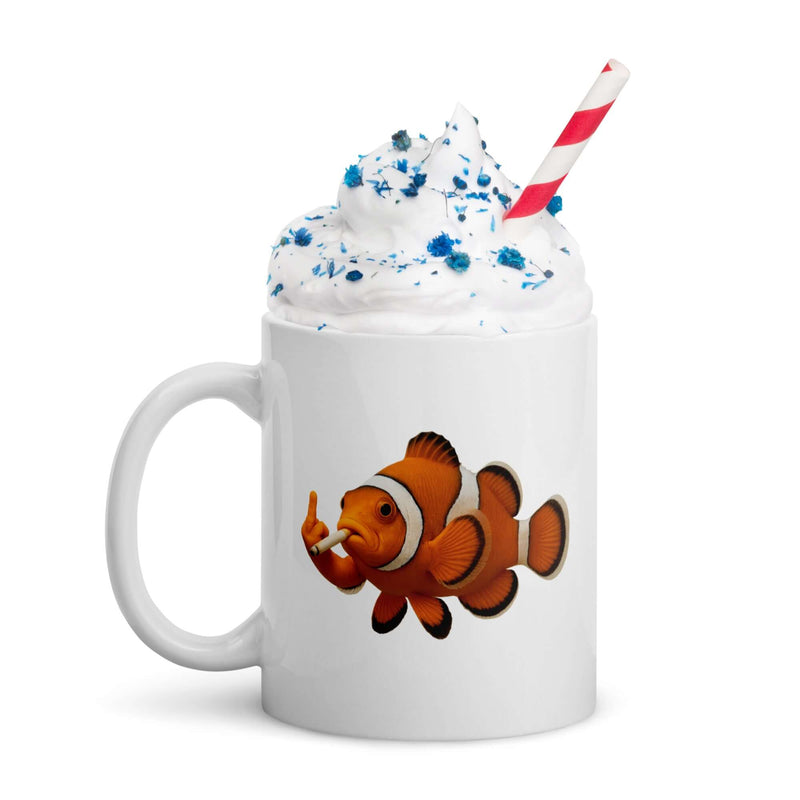 Your Typical Clownfish Reef Aquarium Mug by Gem State Corals