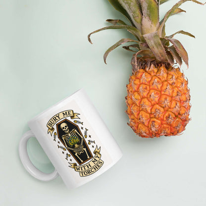 Bury Me With My Torches Reef Aquarium Mug by Gem State Corals